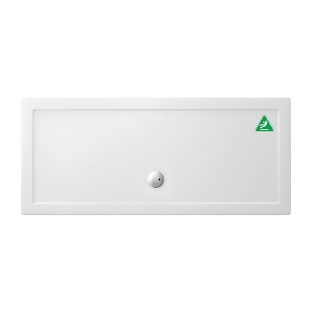 Zamori 35mm Rectangular 1600mm x 700mm Anti-Slip Shower Tray - Image 1