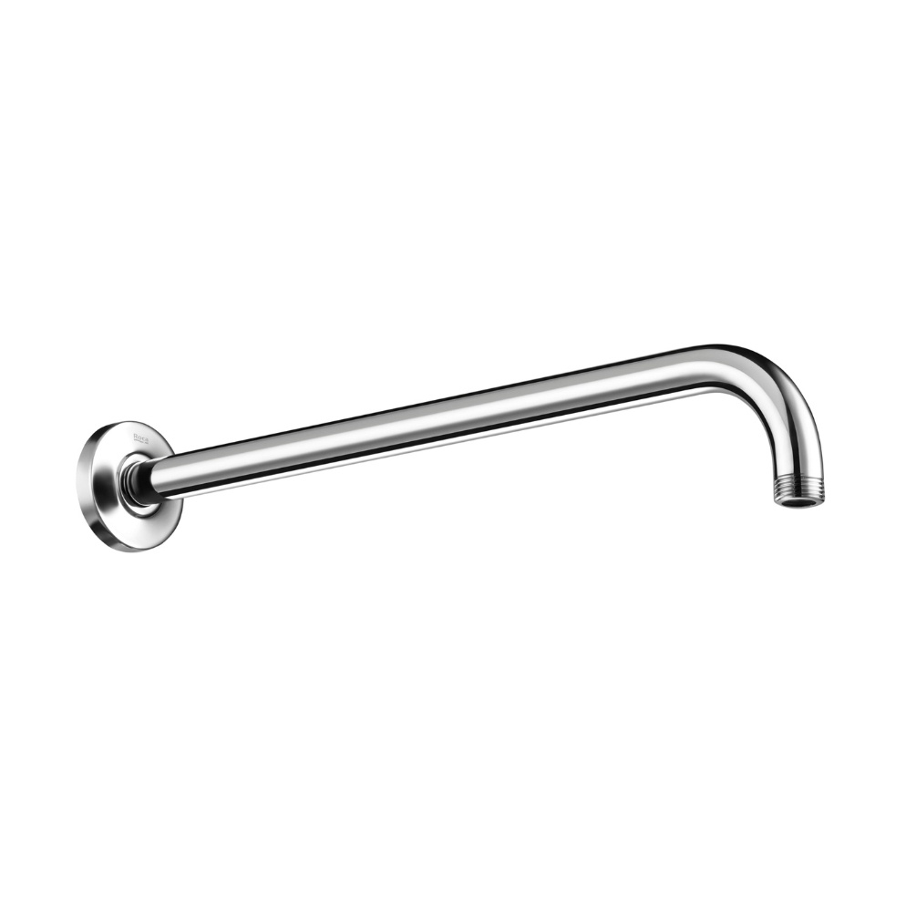 Cut out image of the Roca Chrome 400mm Round Wall Shower Arm
