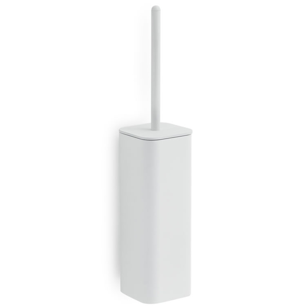 Cutout image of Origins Living Gedy Outline Wall-Mounted WC Brush Set white.