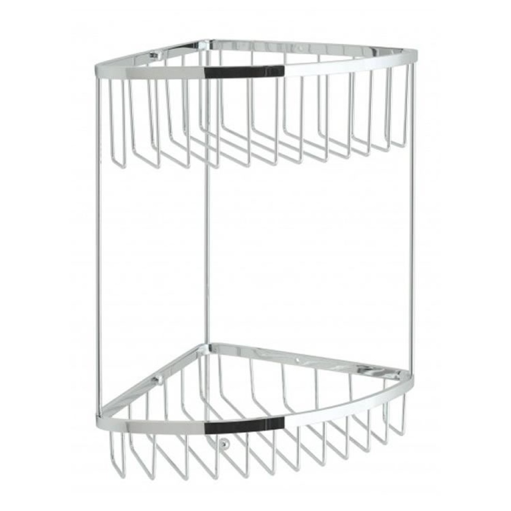 Vado Large Double Triangular Corner Basket With Hook Image 1