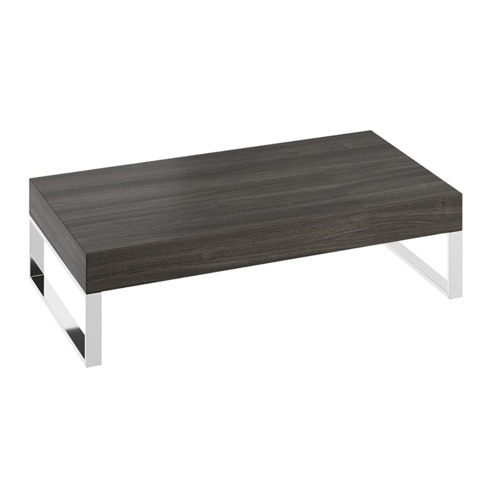 Product Cut out image of the Abacus Concept Cloud Lava 800mm Shelf with Polished Stainless Steel Towel Hangers