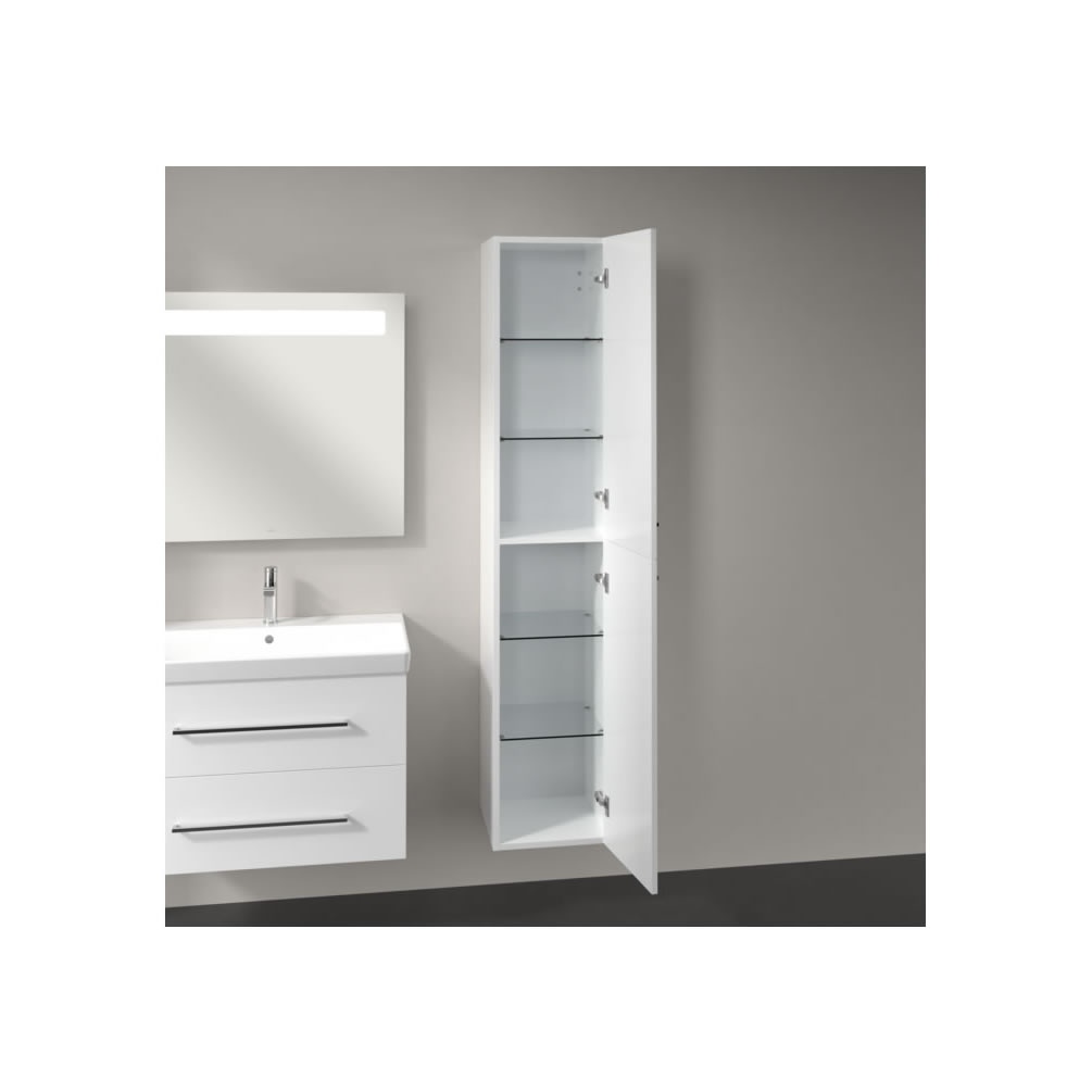Cutout image of Villeroy & Boch Avento White Tall Cabinet
