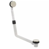 Vado Individual Brushed Nickel Clic-Clac Bath Waste & Overflow