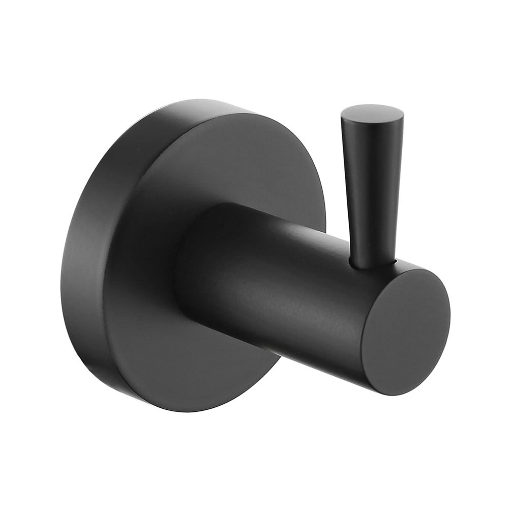Heritage Lullington Matt Black Robe Hook