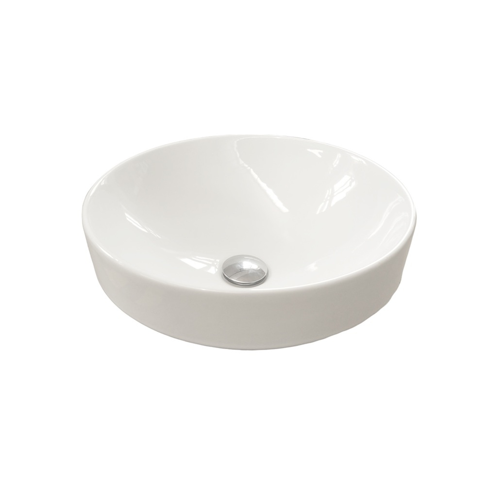 Product cut out image of Britton Semi-inset Thin Countertop Basin CT00005UCW