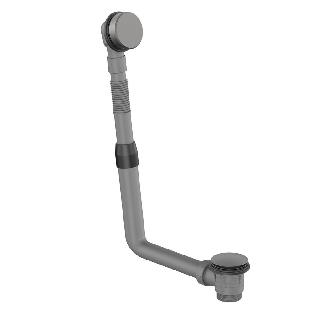 Vado Cameo Pewter Click Clack Bath Waste + Overflow