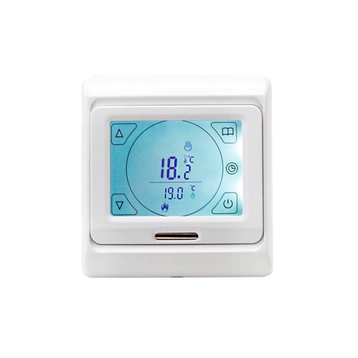Photo of Redroom By Barwick White Touch Screen Thermostat Control Cutout