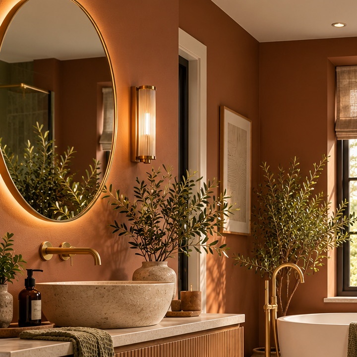 A bathroom modelled on the 2027 bathroom trends