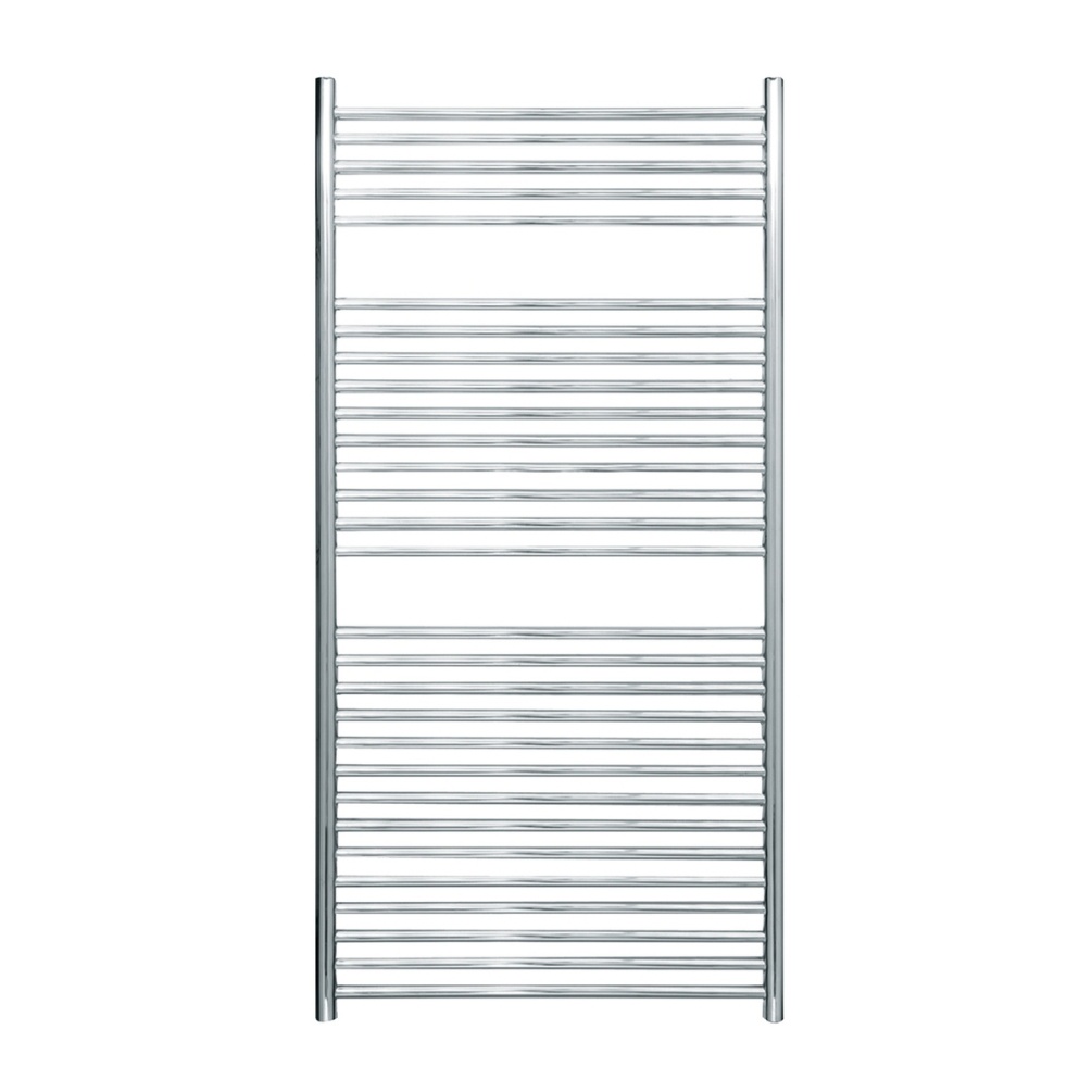 Cut out image of the The Sussex Range by JIS Ansty 1190mm x 600mm Polished Stainless Steel Heated Towel Rail