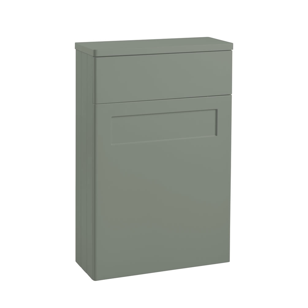 Tavistock Marston Matt Laurel Green Back to Wall WC Unit & Worktop