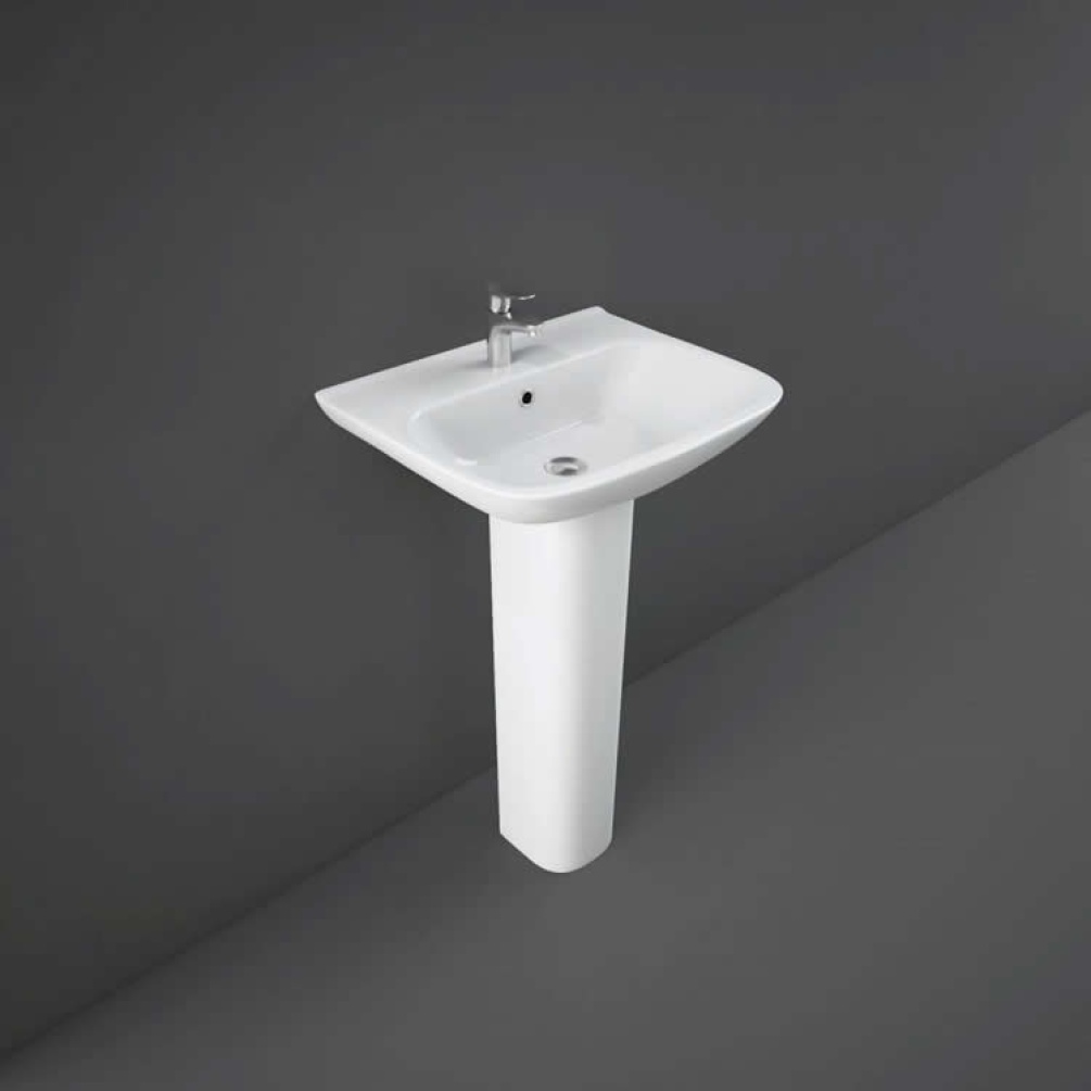Photo Of RAK Origins 450mm Cloakroom Basin & Pedestal