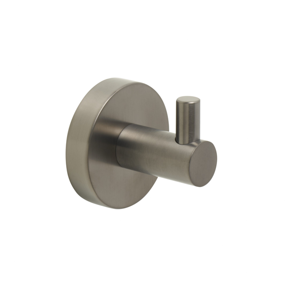 Product Cut out image of the JTP Vos Brushed Black Robe Hook