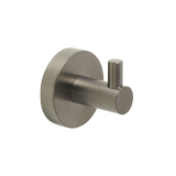 Product Cut out image of the JTP Vos Brushed Black Robe Hook