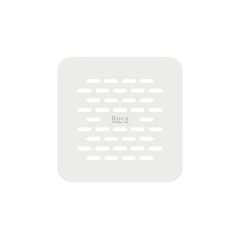 Cut out image of the Roca Terran-N Brick White Drain Cover