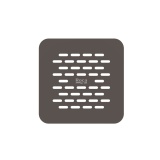 Cut out image of the Roca Terran-N Brick Coffee Drain Cover