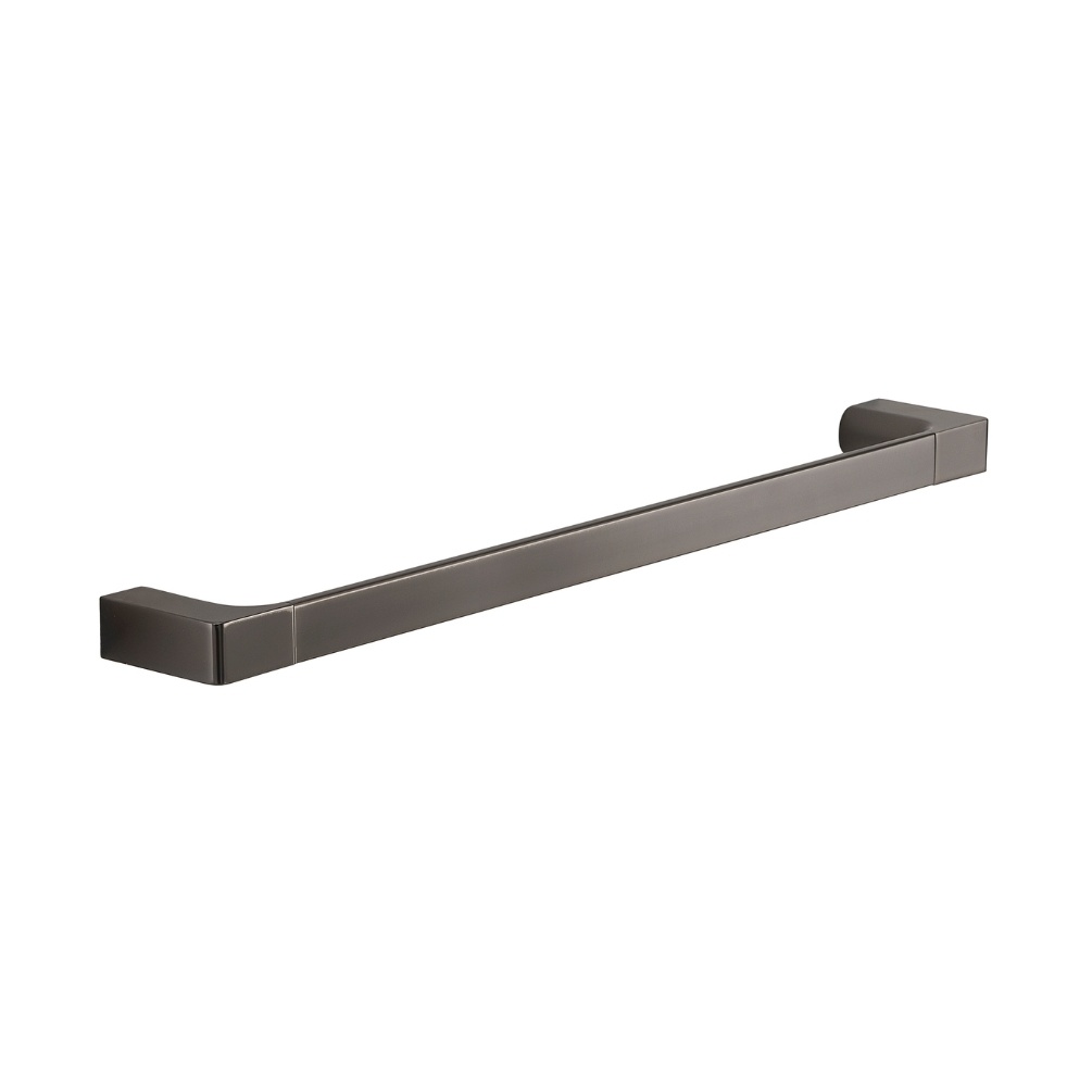 Close up product image of the Origins Living Pirenei Gunmetal 600mm Towel Rail
