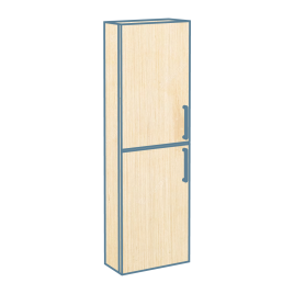 iconography image of light wood bathroom furniture/vanity units in the style of a light wood bathroom cabinet