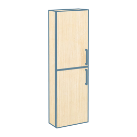 iconography image of light wood bathroom furniture/vanity units in the style of a light wood bathroom cabinet