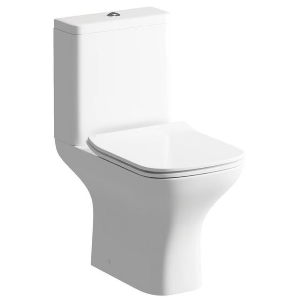 Product Cut out image of Camden Close Coupled Open Back Toilet ZERO1857