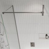 Lifestyle image of Crosswater Brushed Stainless Steel T Bracing Bar