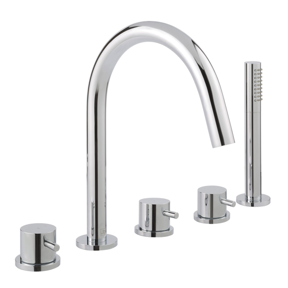 Photo of JTP Florence Chrome 5TH Bath Shower Mixer Cutout
