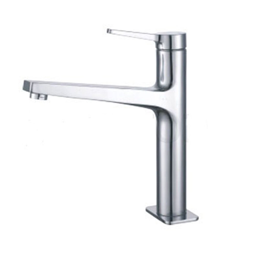 JTP Omega Chrome High Neck Single Lever Kitchen Mixer Cut Out