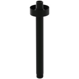 Cutout image of Villeroy & Boch Universal Matt Black Round Ceiling Shower Arm