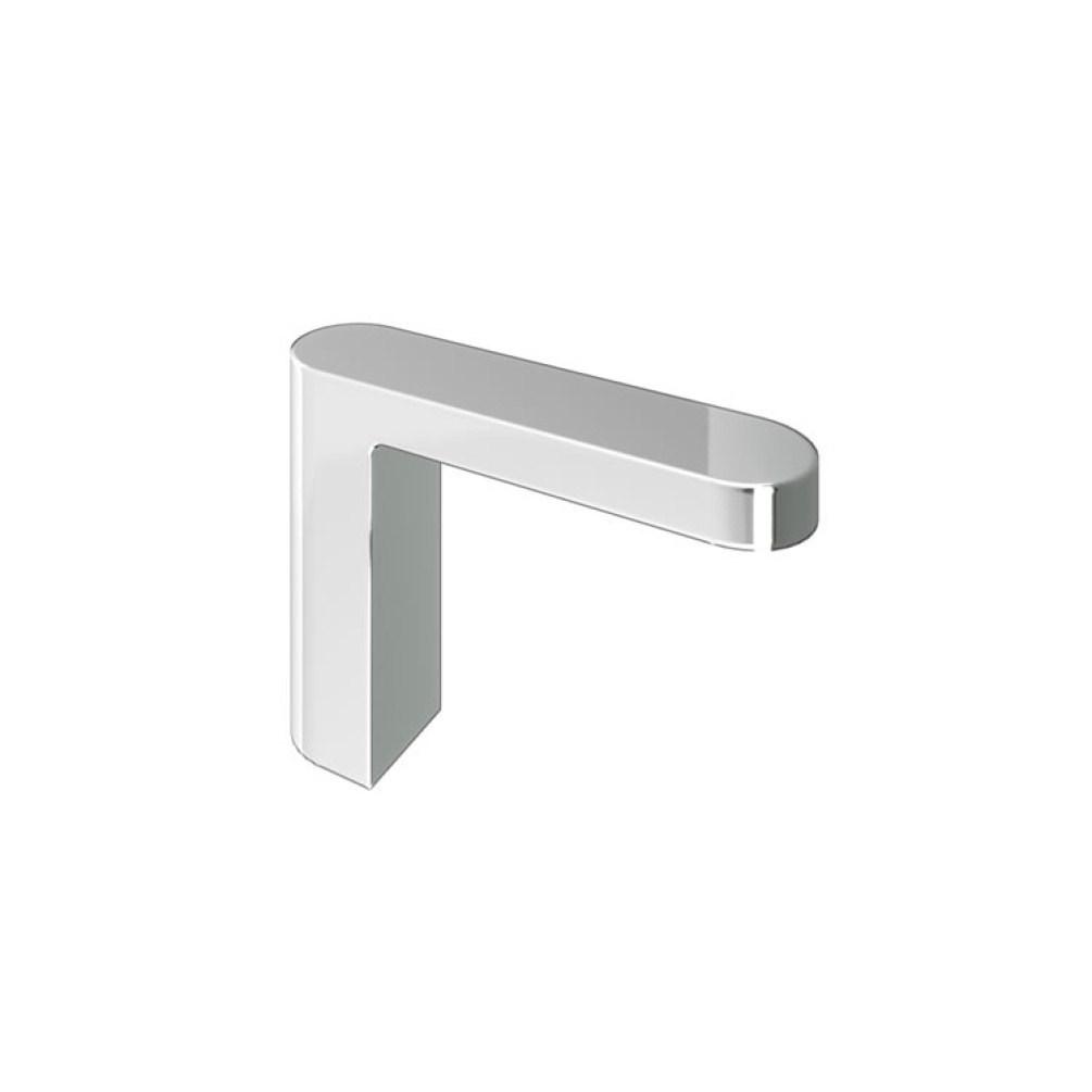 Product Cut out image of the Abacus Ki Chrome Deck Mounted Bath Spout