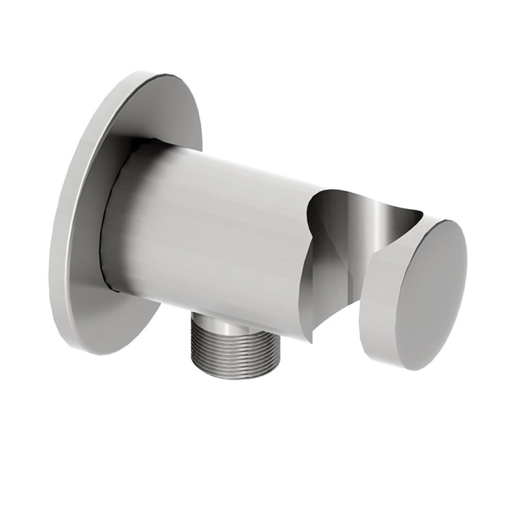 Photo of Abacus Emotion Chrome Round Wall Outlet & Holder