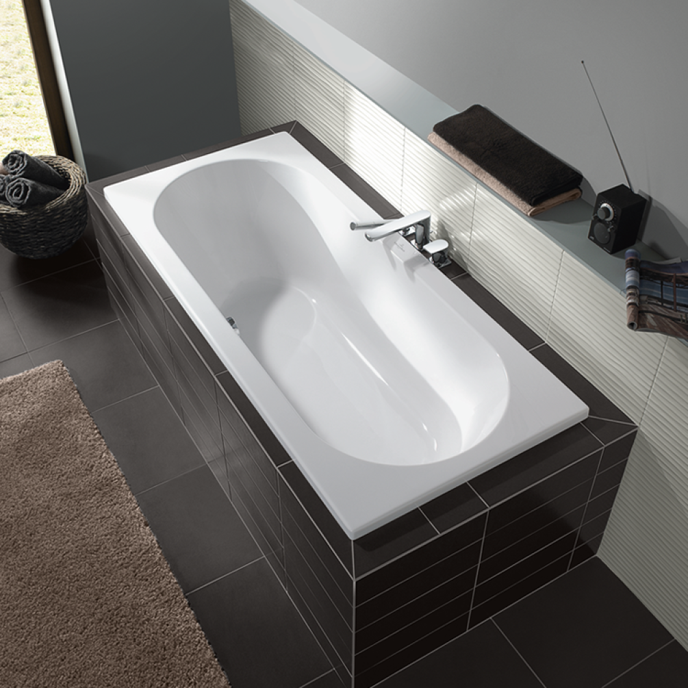 Lifestyle Photo of Villeroy and Boch O.Novo Duo 1800 x 800mm Double Ended Bath