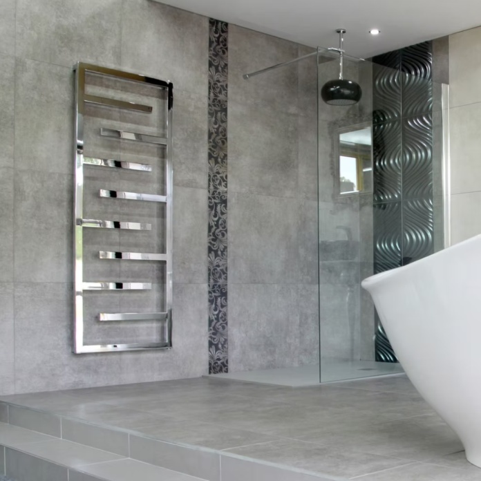 Radox Aztec 1615 x 600mm Chrome Designer Heated Towel Rail
