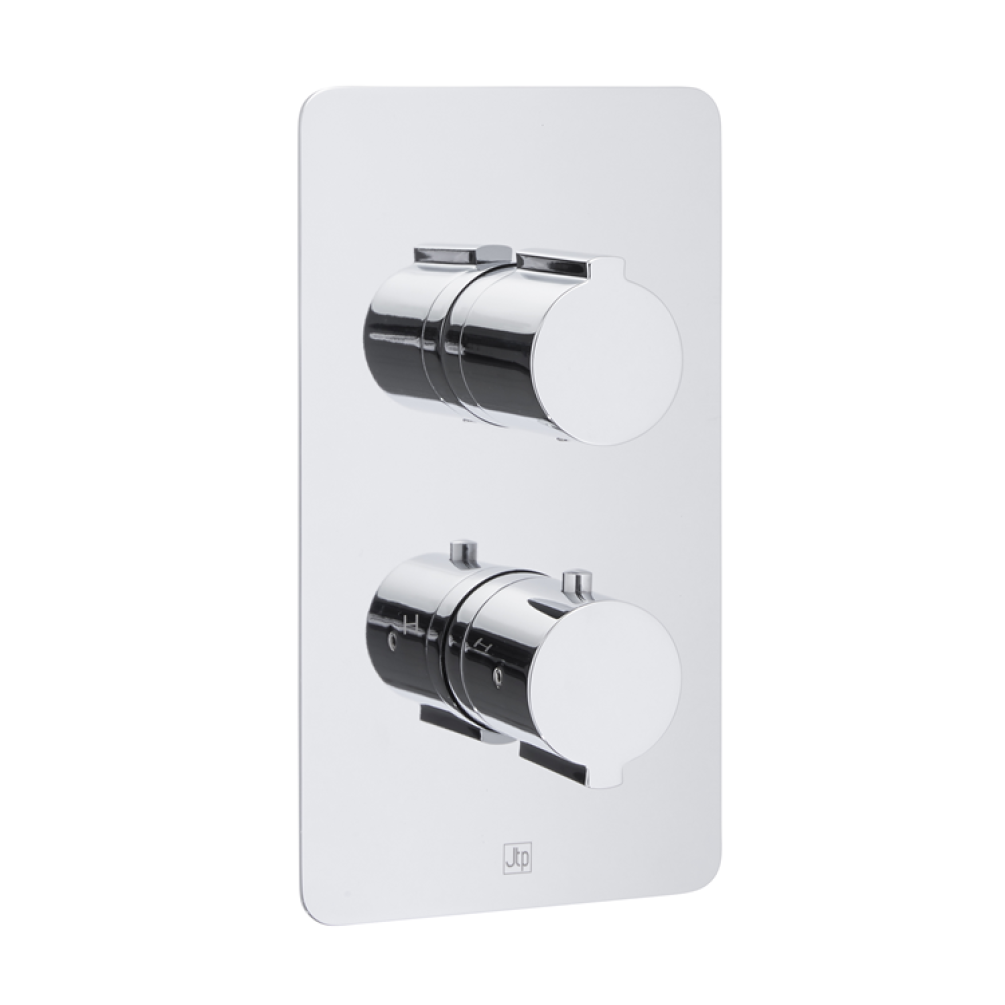 Photo of JTP Curve Triple Outlet Thermostatic Shower Valve Cutout