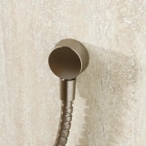 Crosswater Brushed Nickel Shower Wall Outlet Lifestyle