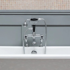 image of a bayswater bath tap on a bath