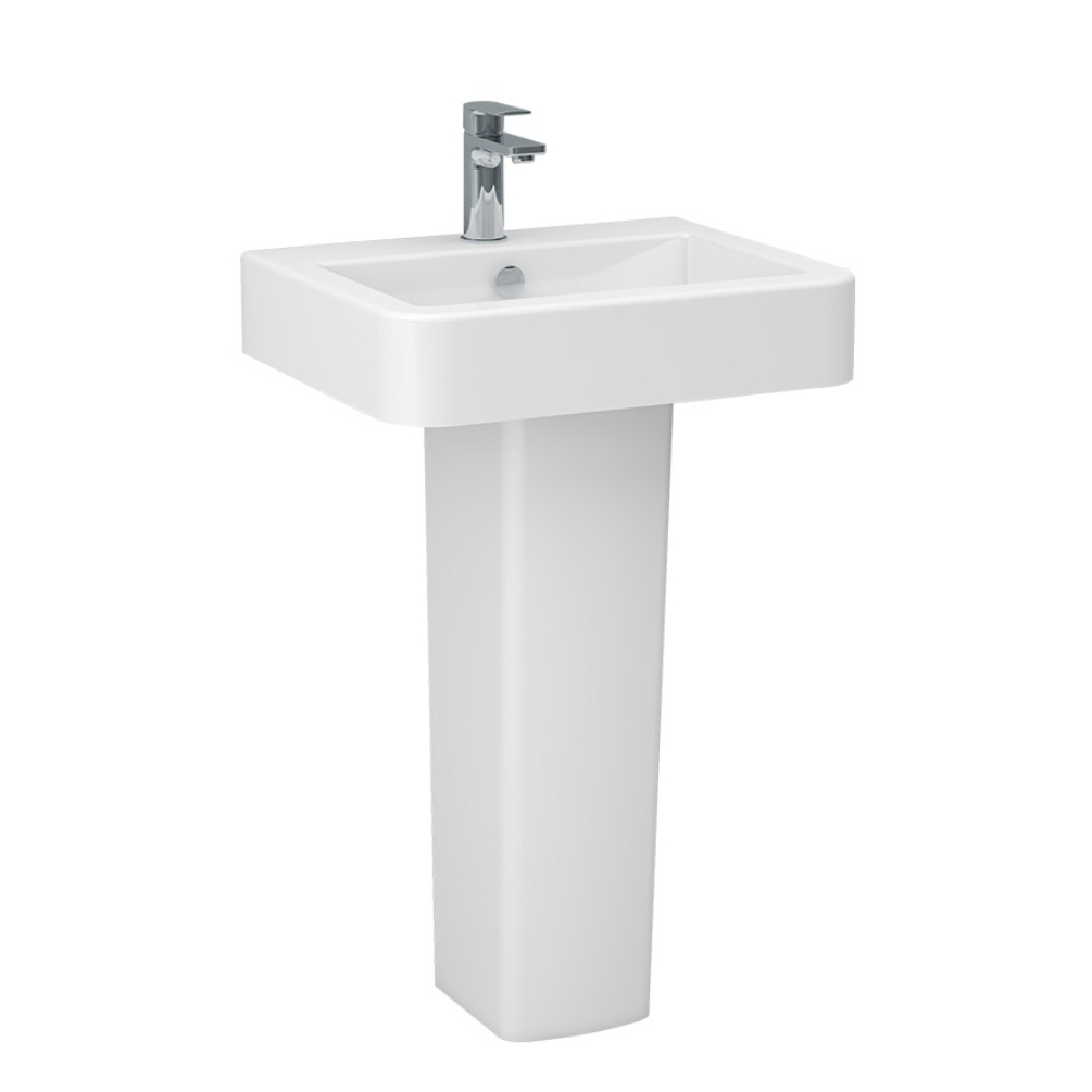 Imex Suburb 1 Tap Hole 535mm Pedestal Basin Cut Out