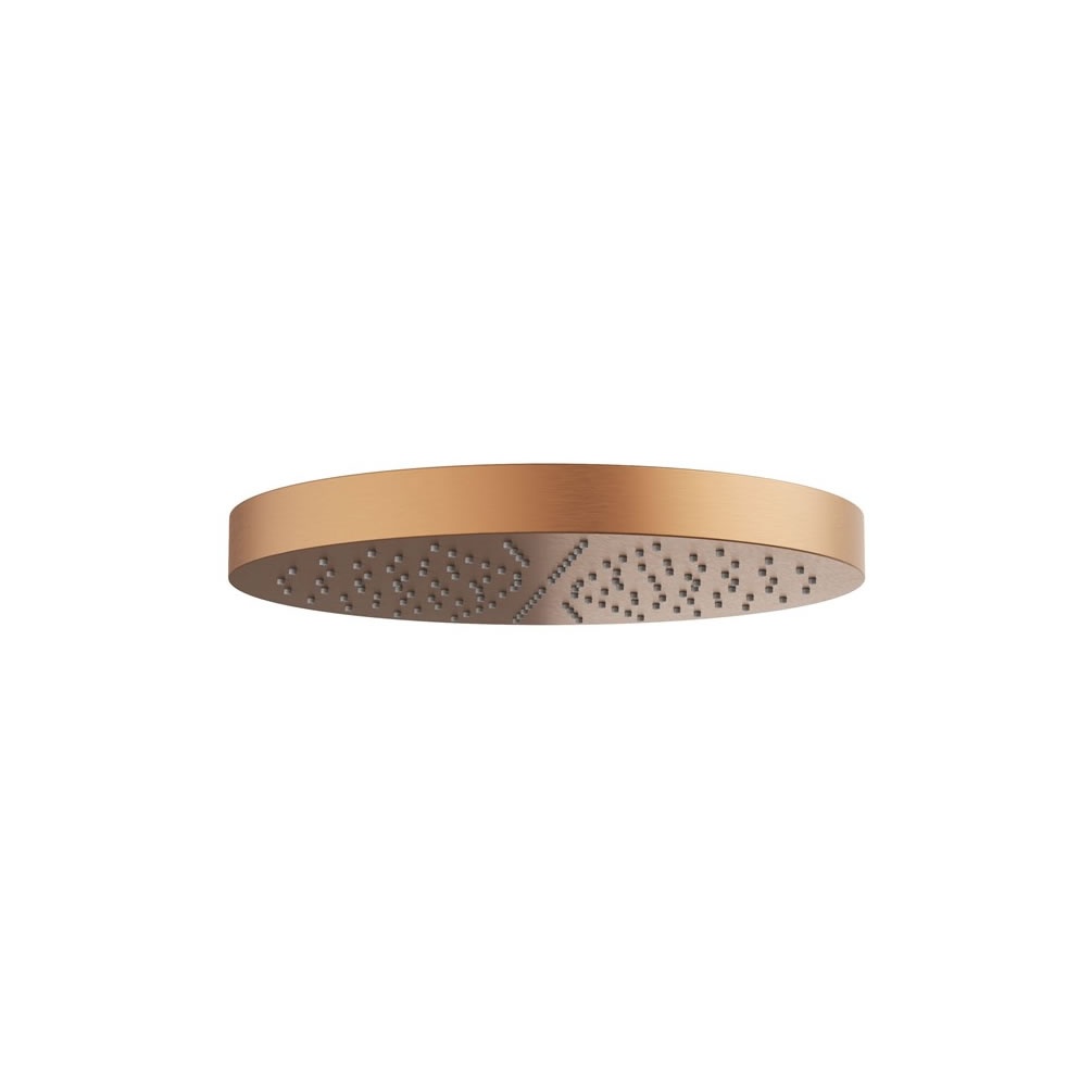 Cutout image of Crosswater Revive Brushed Bronze Fixed Shower Head
