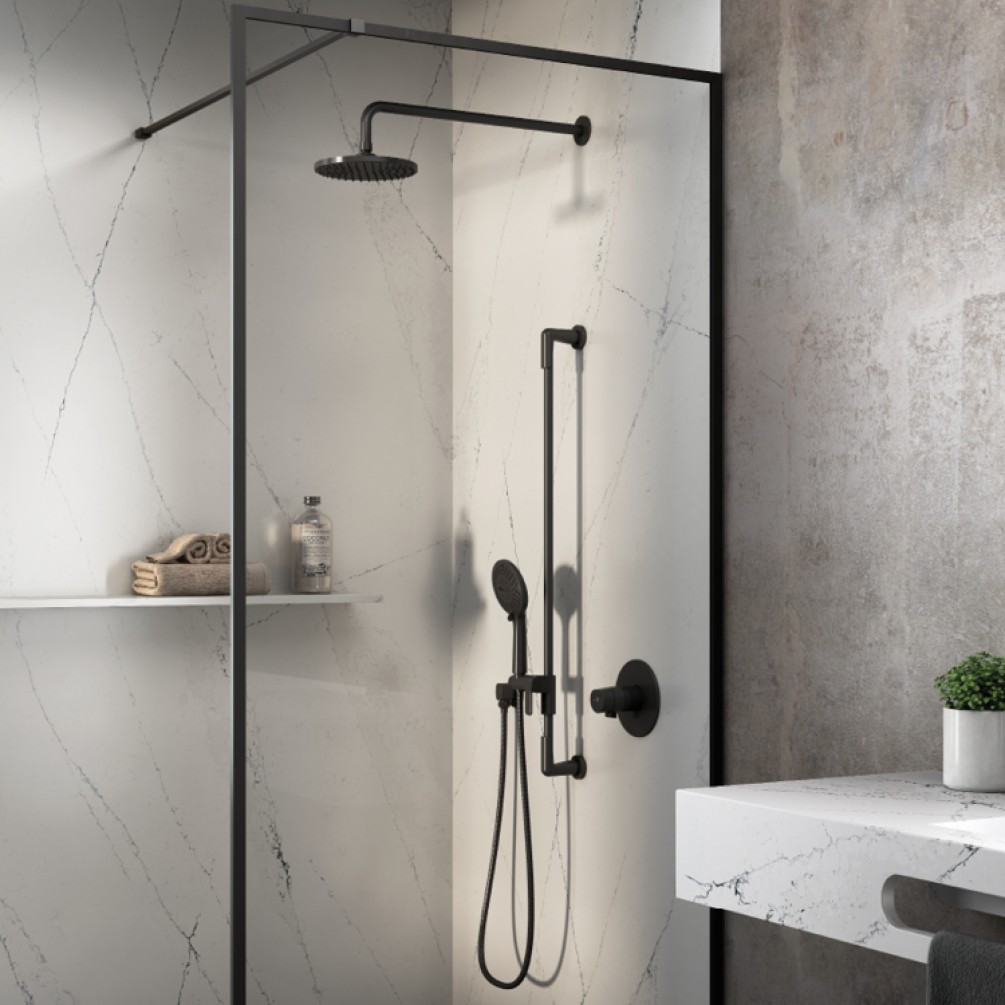 Photo of the Riobel Parabola Shower Kit 323 in Black