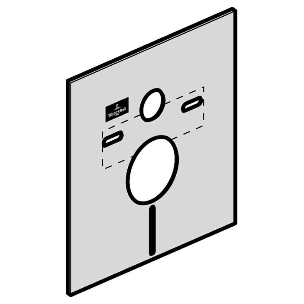 Illustrative image of Villeroy & Boch ViProtect soundproofing set