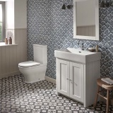 Photo of Tavistock Lansdown 700mm  Linen White Freestanding Unit & Basin