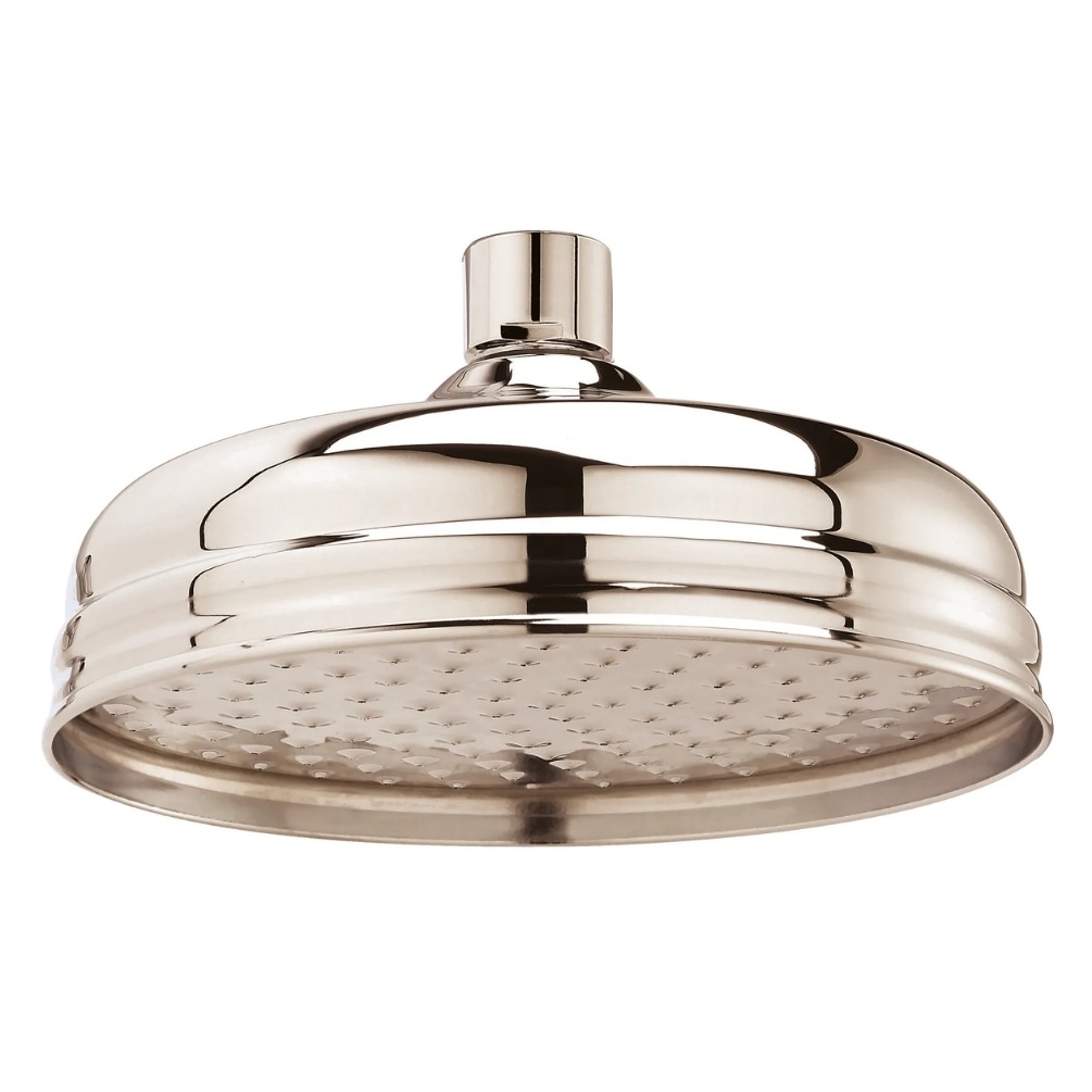 BC Designs Victrion Nickel 8" Round Shower Head Cut Out