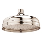 BC Designs Victrion Nickel 8" Round Shower Head Cut Out