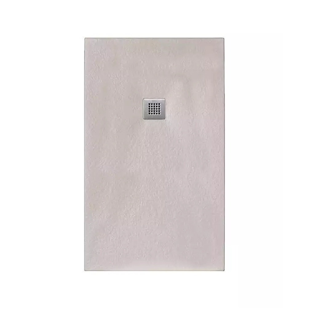 Cut out image of the Tissino Giorgio2 Soft Taupe 1000mm x 800mm Stone Resin Rectangular Shower Tray