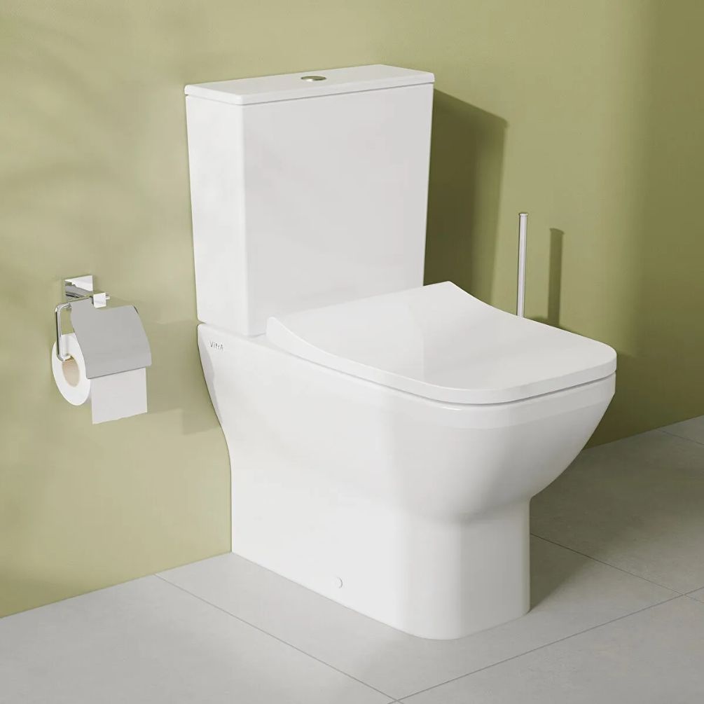 VitrA Integra Square Closed Back Close Coupled Toilet & Seat