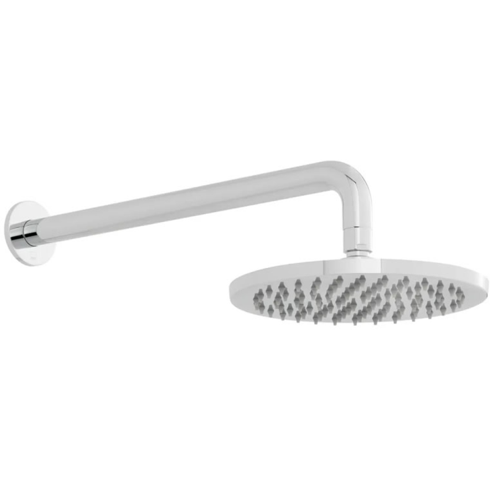 Cutout image of Vado Atmosphere 200mm Round Shower Head & Wall-Mounted Shower Arm