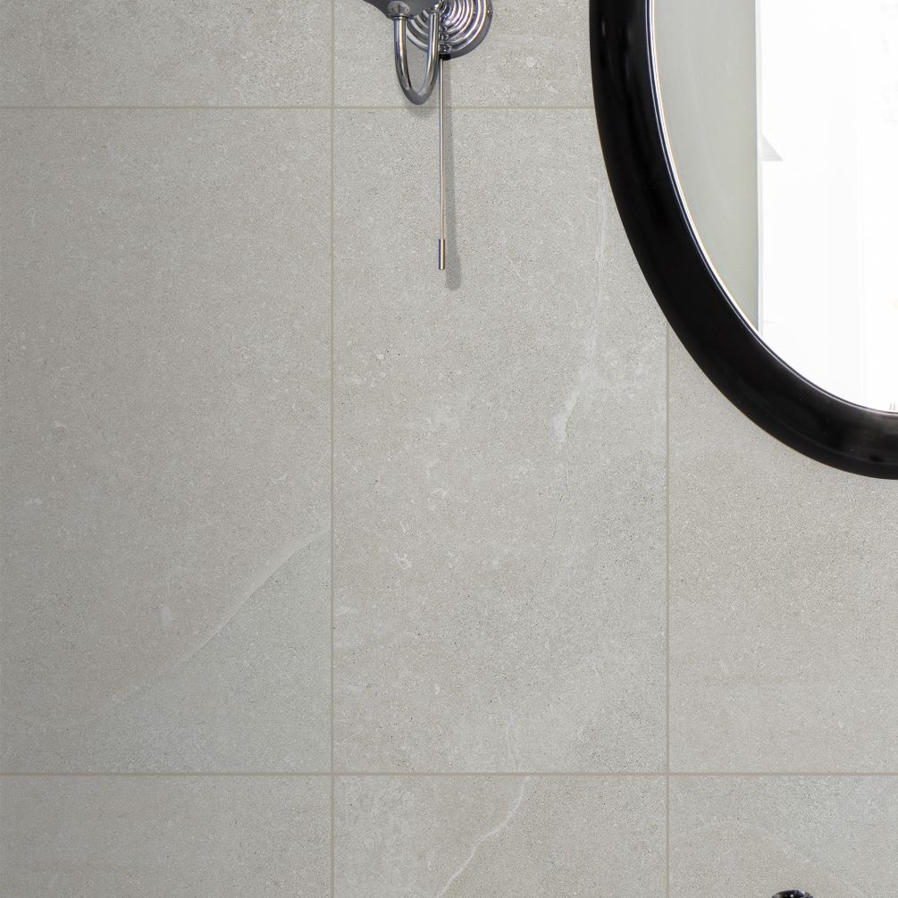 lifestyle image of Ca Pietra Dorset Porcelain 600 x 1200mm White