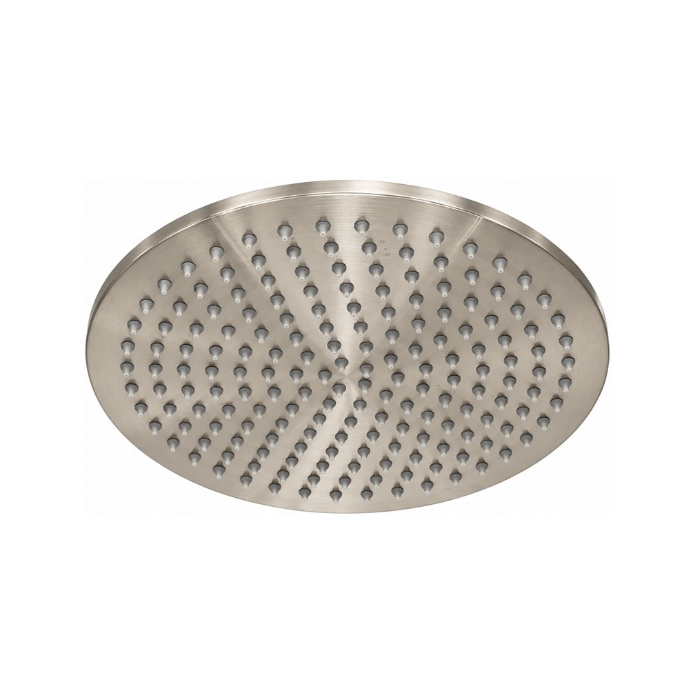 Cutout image of TED Brushed Nickel 250mm Round Rainfall Shower Head