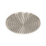 Cutout image of TED Brushed Nickel 250mm Round Rainfall Shower Head