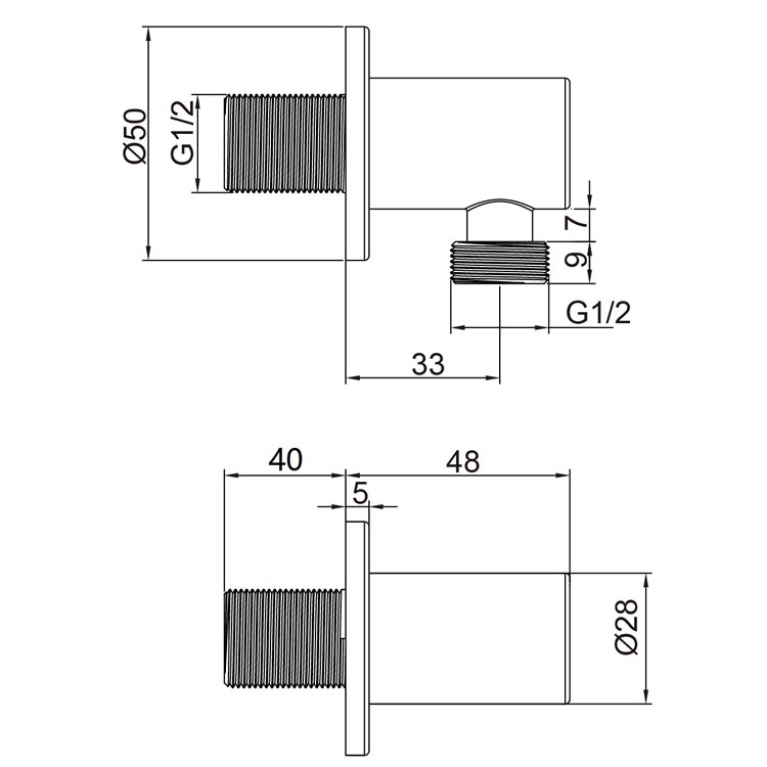 Sanctuary Apex Matt Black Wall Outlet Elbow Sanctuary Bathrooms