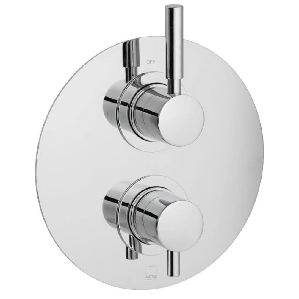 Vado Origins Single Outlet Twin Handle Thermostatic Shower Valve Image 1