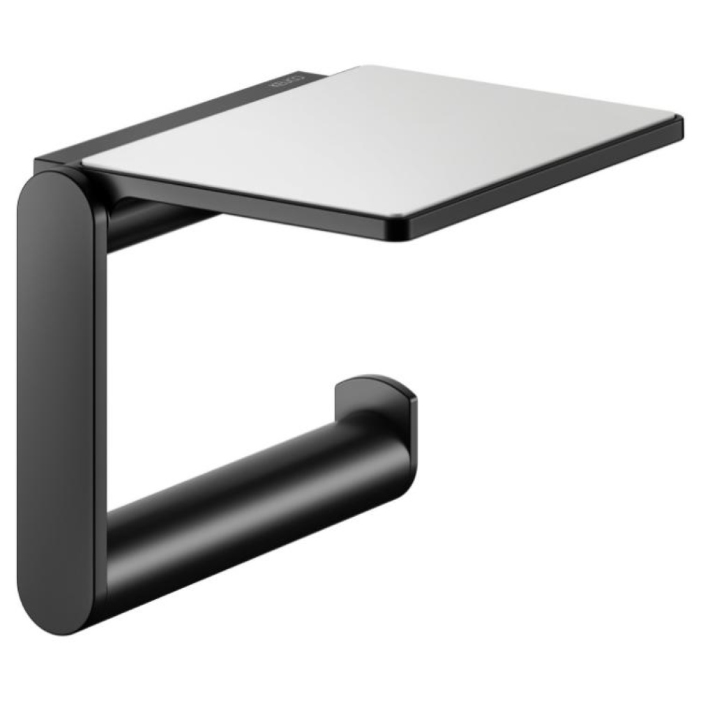 Product Cut out image of Keuco Plan Lidded Toilet Roll Holder 14973 370000